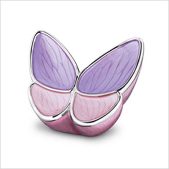 BF001S-Messing-urn-Butterfly-Roze-M