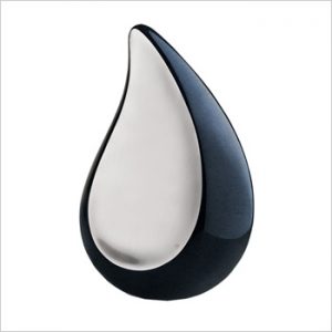 Teardrop urn Midnight