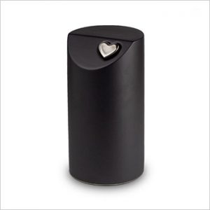 Keramische urn, zwart of wit
